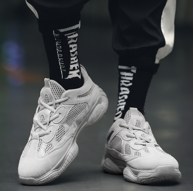 CUBICS Yezy 500 Trainers - Grey