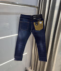 Dolc e & Gabban a Dark Blue Pocket Embroidery Imported Denim