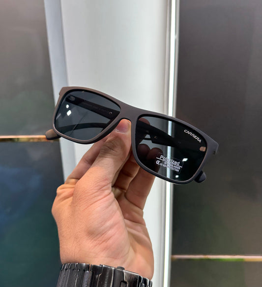Carrer a Matt Black 8656 Polarized Ultimate Luxury Shade With Original Packaging
