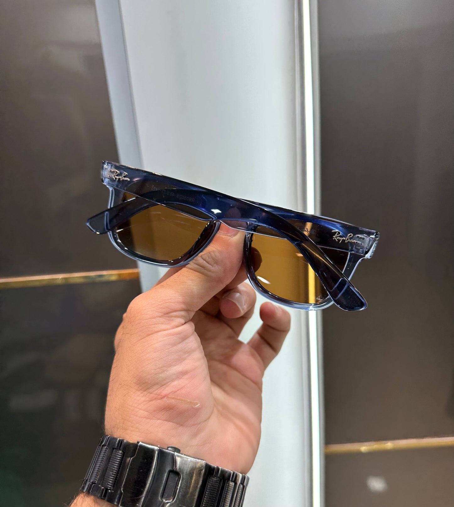Rayba n Blue Brown 502 Ultimate Luxury Shade With Original Packaging