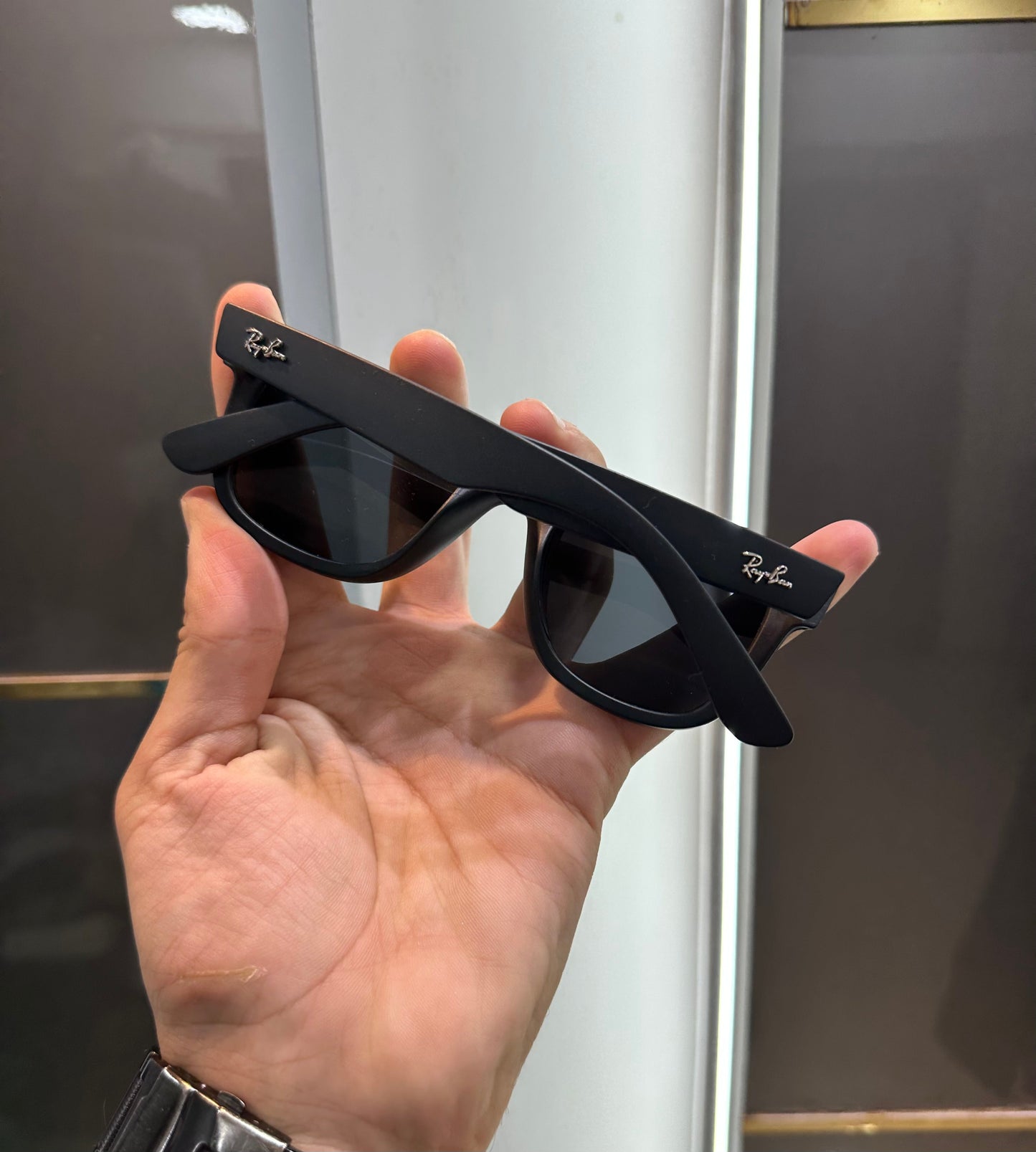 Rayba n Matt Black 502 Ultimate Luxury Shade With Original Packaging