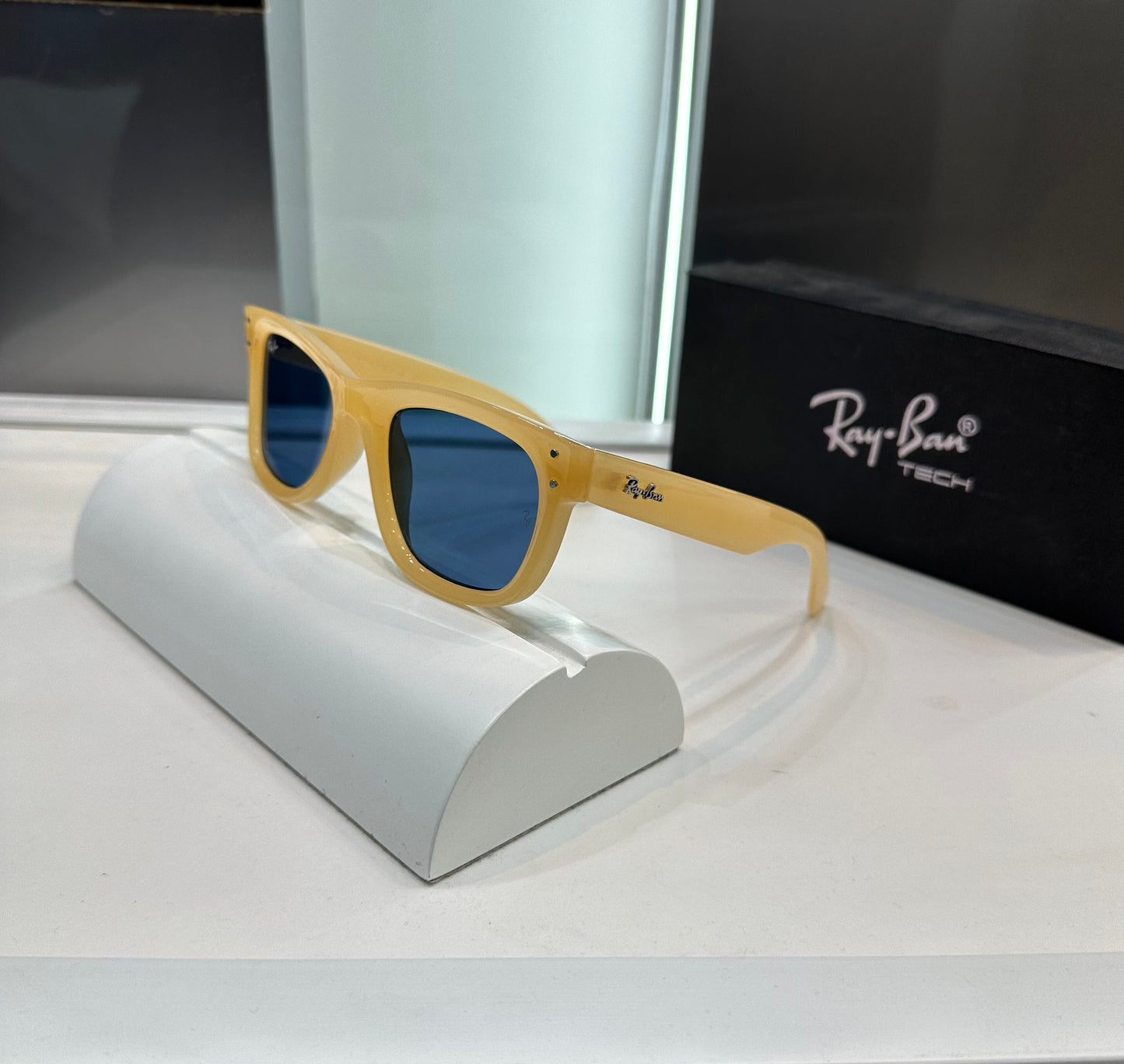 Rayba n 0502 Cream Blue Reverse Ultimate Luxury Shade With Original Packaging