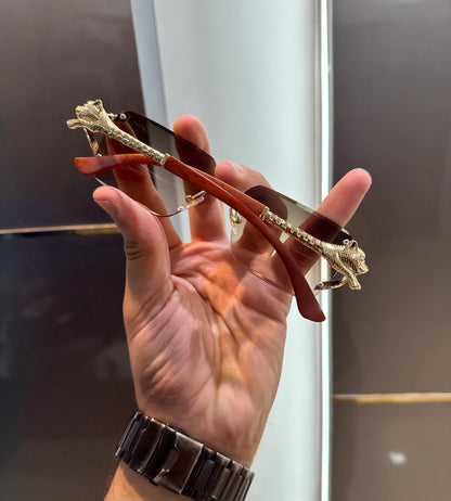 Cartie r Gold Brown 033 Ultimate Luxury Shade With Original Packaging