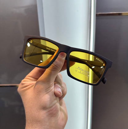 Prad a 2028 Black Yellow Ultimate Luxury Shade With Original Packaging