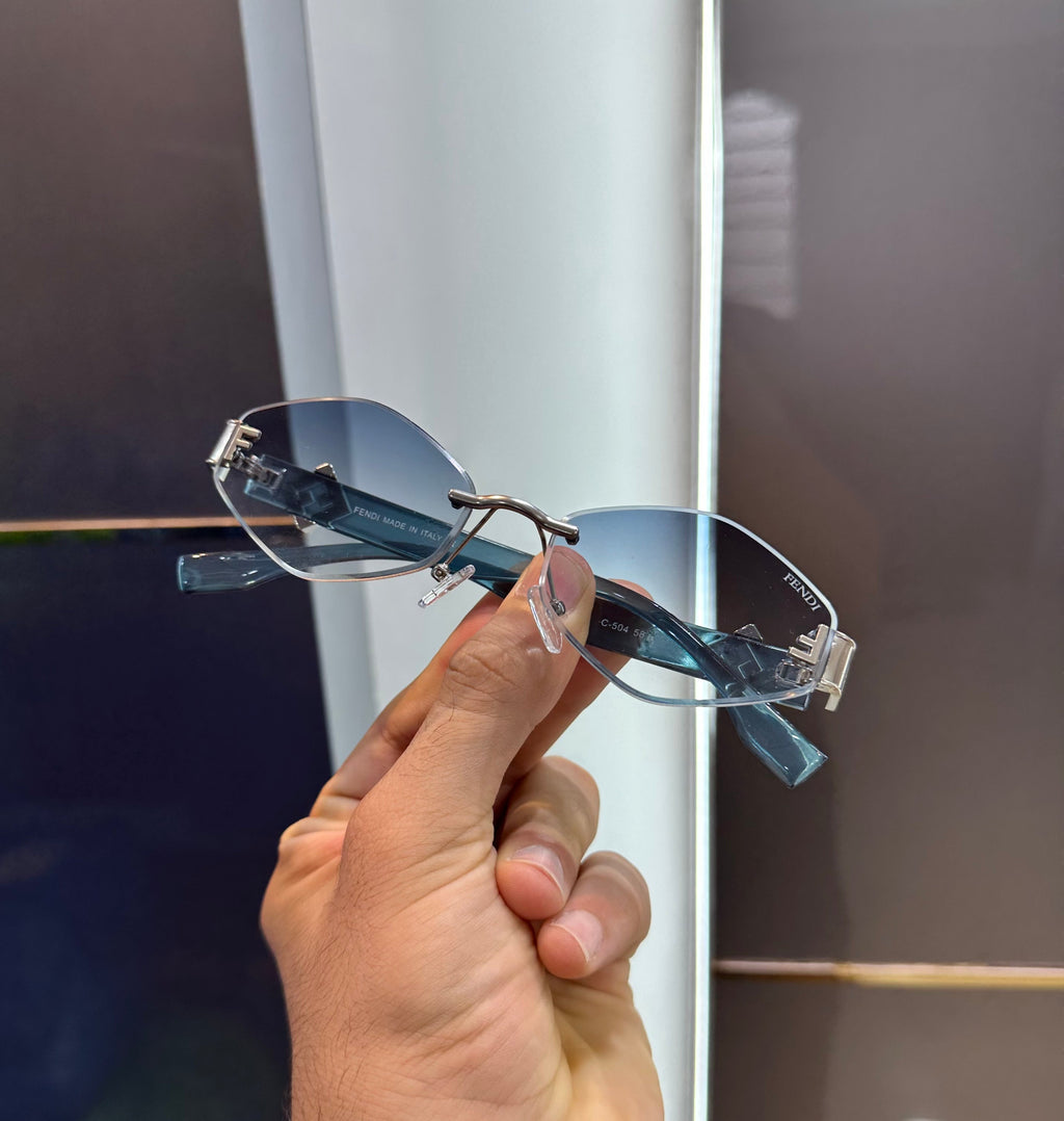 Fend i Sky Blue Luxury Shade With Original Packaging