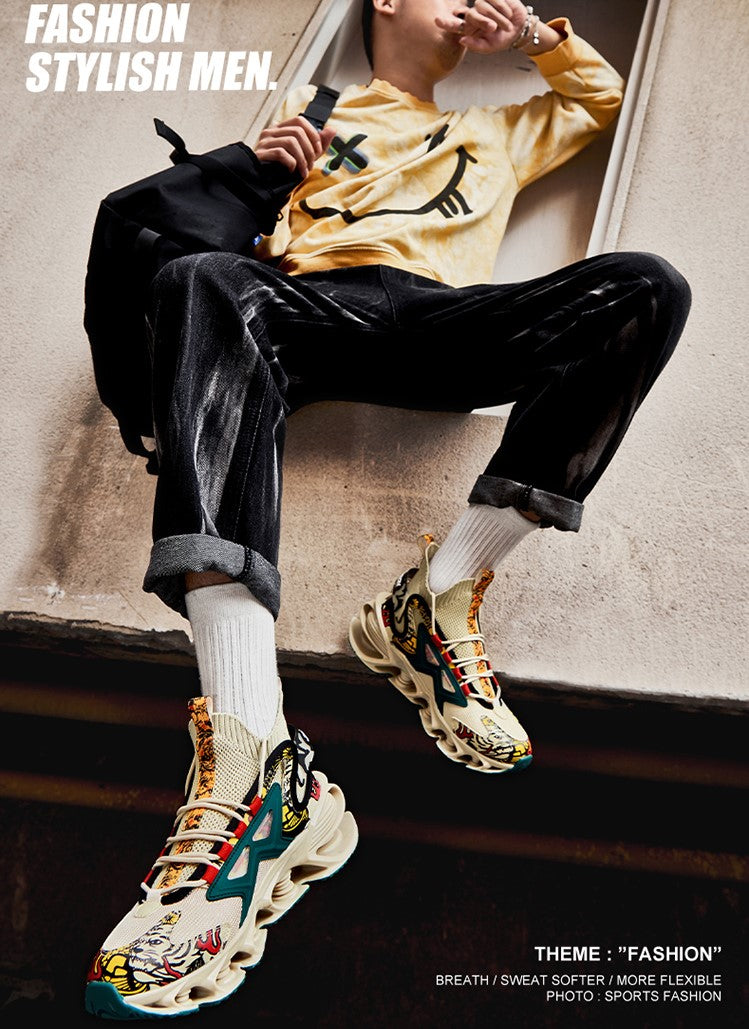 CUBICS Luxury Oxford Supernova Sneakers