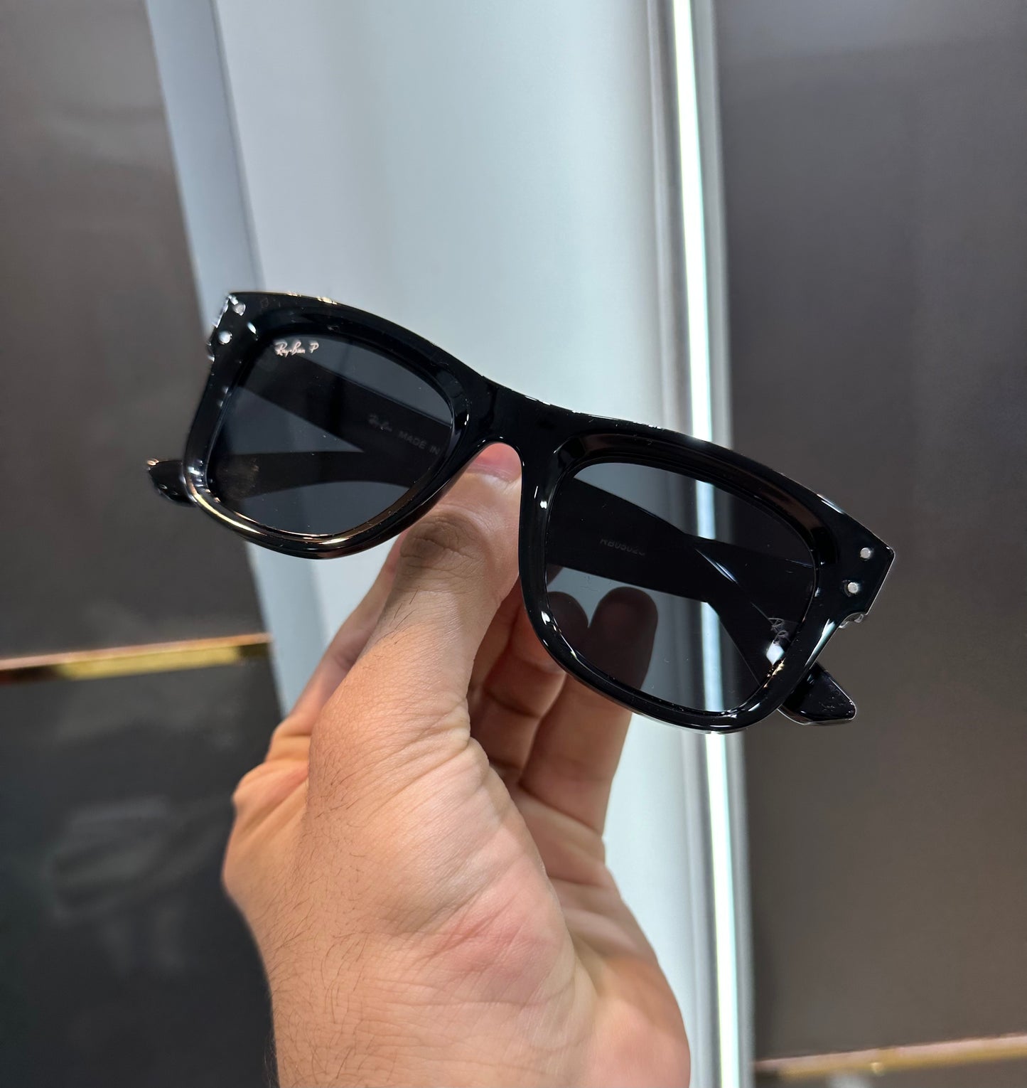 Rayba n 502 Glossy Black Ultimate Luxury Shade With Original Packaging