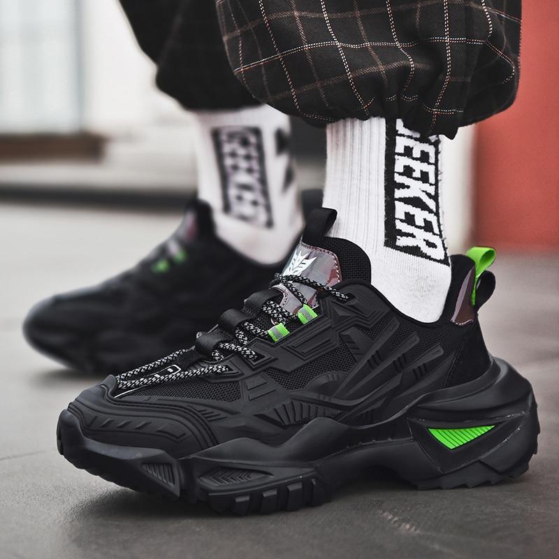 CUBICS Luxury Armag Demigood Sneakers - Black