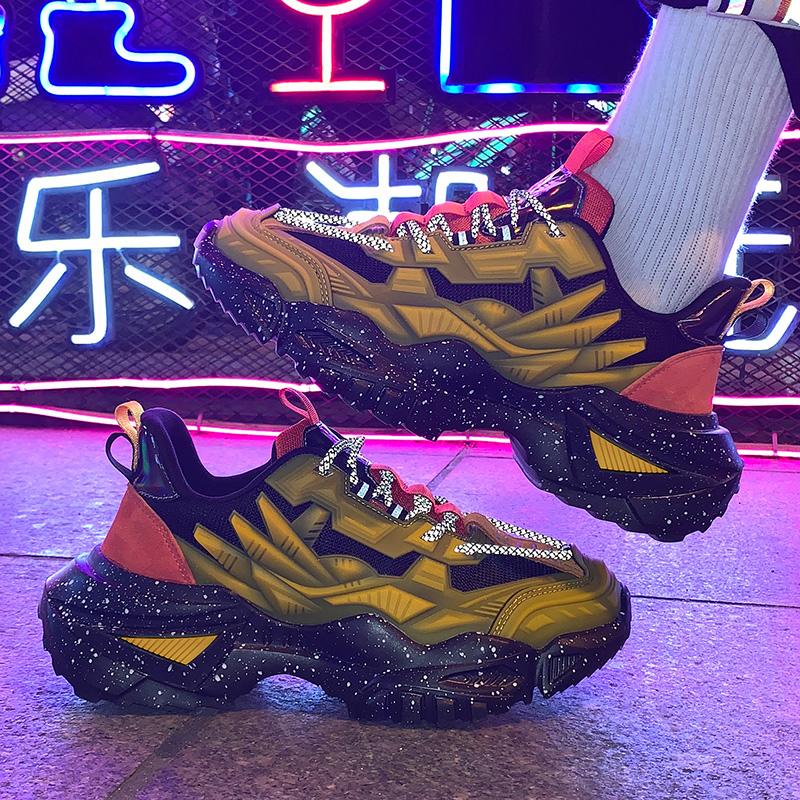 CUBICS Luxury Armag Demigood Sneakers - Yellow