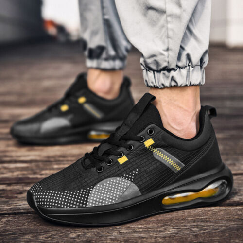 CUBICS Max Air Trainers - Black Gold