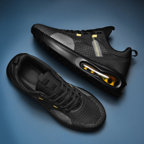 CUBICS Max Air Trainers - Black Gold