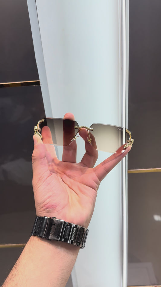 Cartie r Gold Brown 033 Ultimate Luxury Shade With Original Packaging