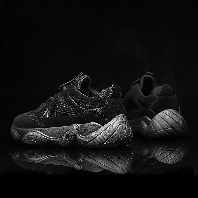 CUBICS Yezy 500 Trainers - Black