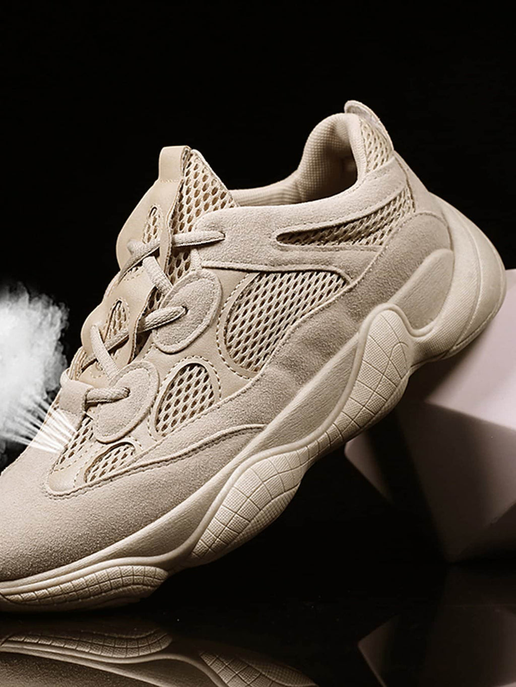 CUBICS Yezy 500 Trainers - Brown