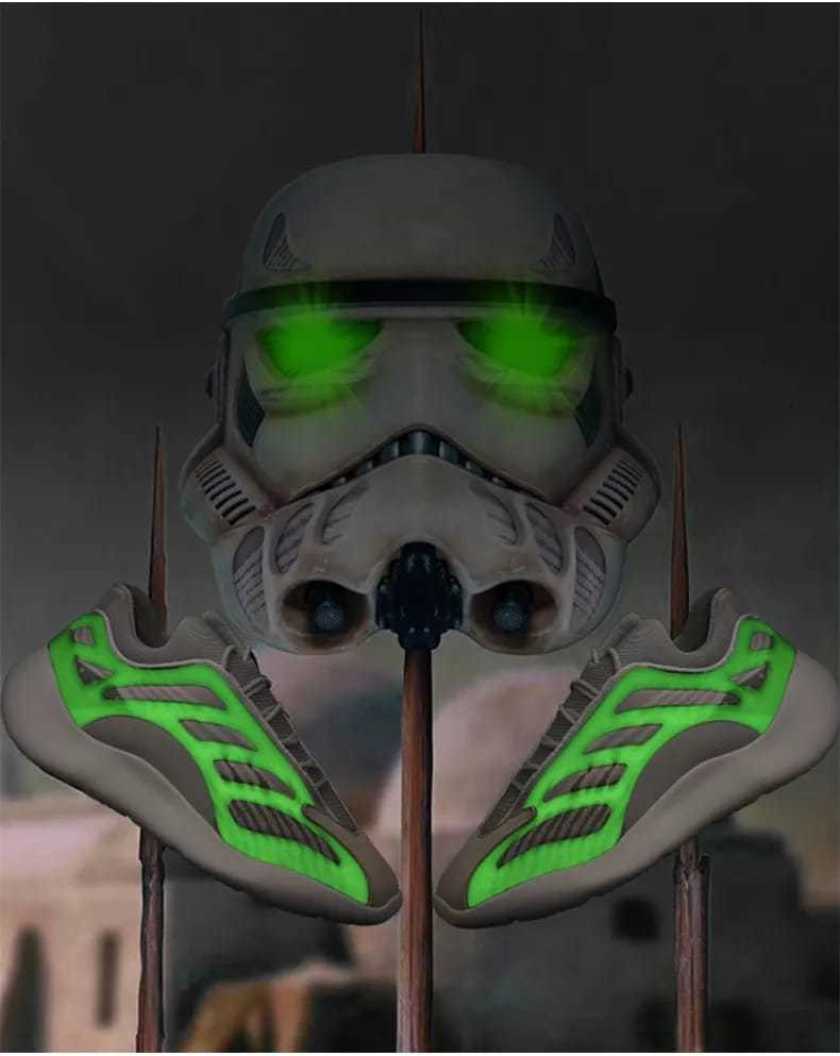 CUBICS V3 YEZY 700 Glow - Green