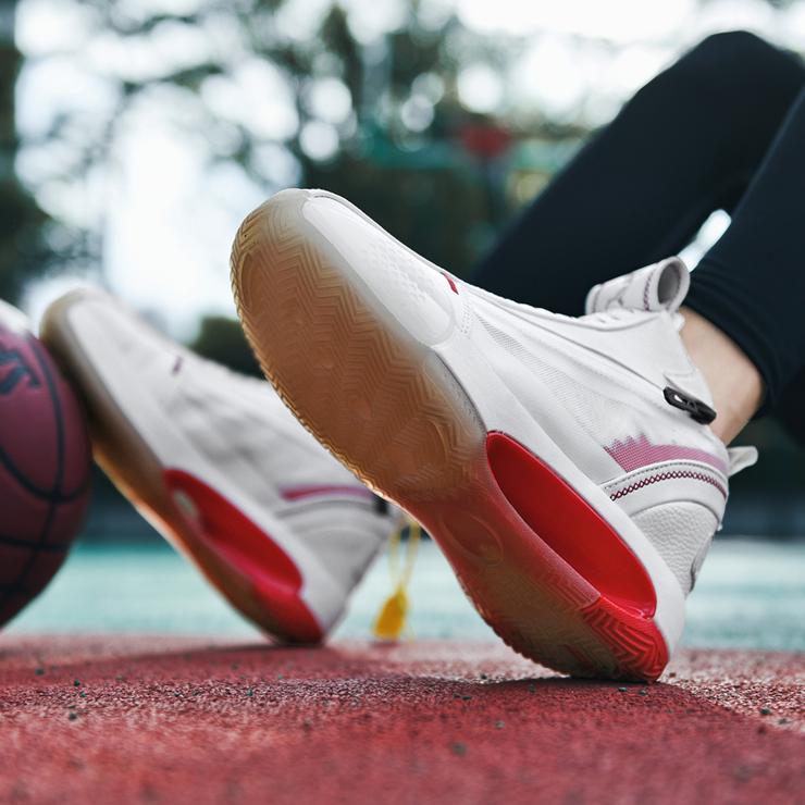 CUBICS 34 Zorden High Top Basketball Sneakers - White